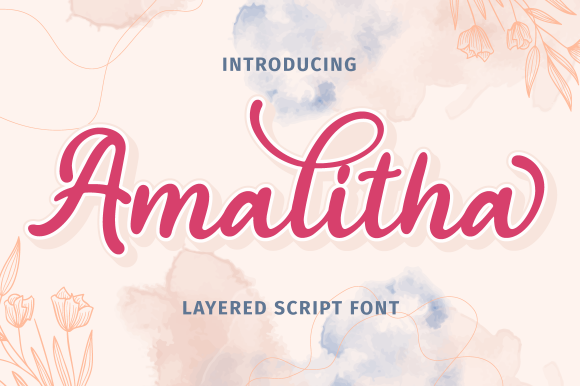 Amalitha: A Script Handwritten Font That Commands Attention
