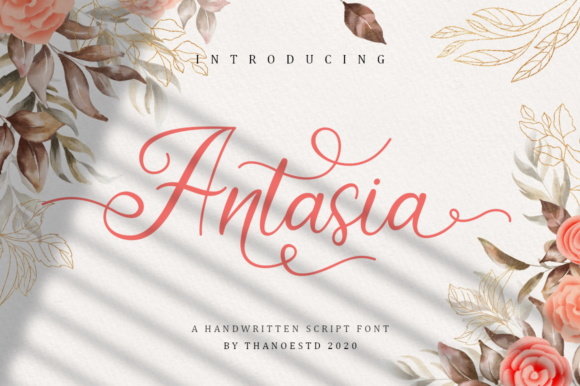 Antasia: A Light Handwritten Font for Elegant Editorial Design