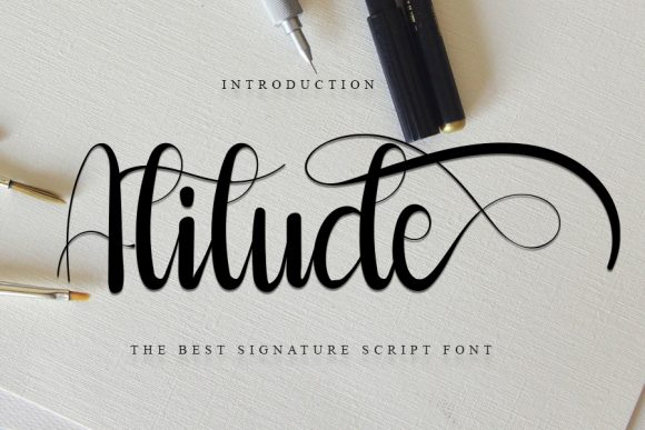 Atitude: A Delicate Handwritten Font for Scroll-Stopping Brand Content