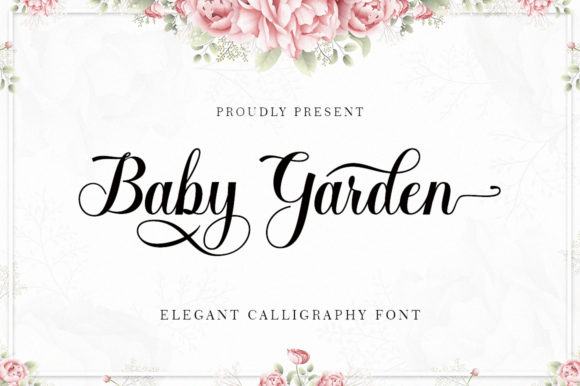 Baby Garden: A Light Handwritten Font for Elegant Editorial Design