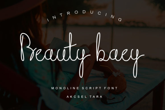 Beauty Baey Script Handwritten Font for Elegant Craft Projects