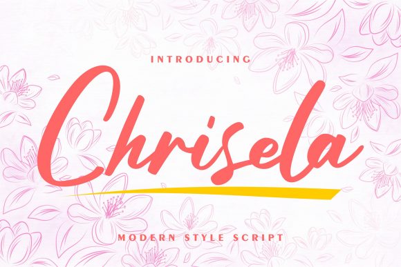 Chrisela: A Script Handwritten Font That Feels Like Your Best Design Decision