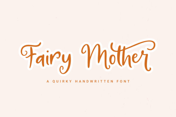 Fairy Mother: A Delicate Script Handwritten Font for Elegant Digital Branding