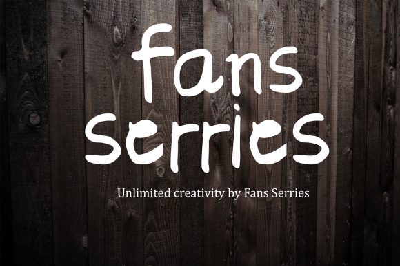 Fans Serries: A Natural Script Handwritten Font for Clear, Beautiful Campaigns