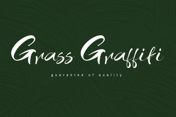 Grass Graffiti: A Chic Handwritten Font for Real Small Business Branding