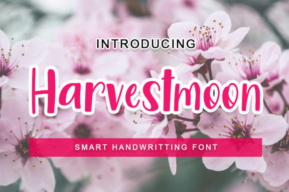 Harvestmoon: A Fun and Whimsical Handwritten Font for Creative Branding
