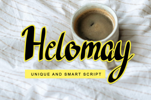 Helomay: A Modern Script Handwritten Font for Campaign-Ready Design
