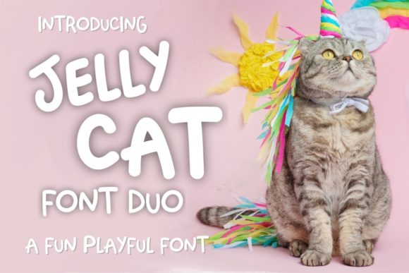 Jelly Cat: A Sweet and Friendly Handwritten Font for Editorial Warmth