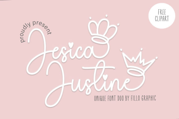 Jesica Justine Script Handwritten Font for Scroll-Stopping Visuals