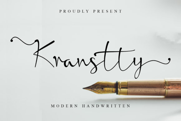 Kranstty Font for Warm, Romantic Branding