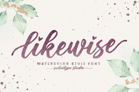Likewise: A Script Handwritten Font for Elegant Branding