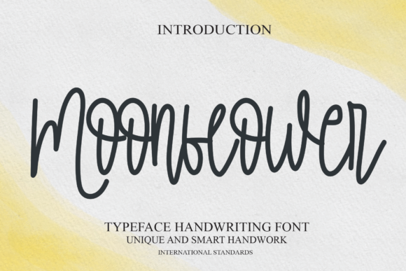 Moonflower: A Timeless Script Handwritten Font for Editorial Elegance