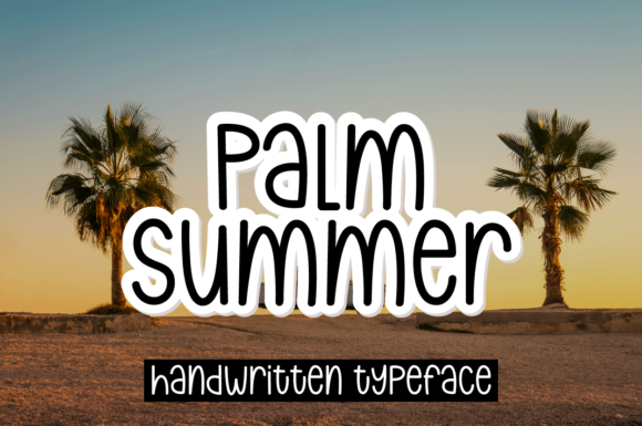 Palm Summer: A Friendly Handwritten Font for Warm Digital Branding