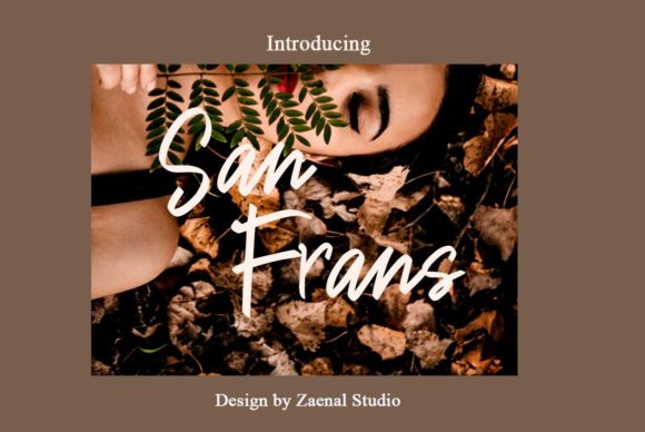 San Frans: A Friendly Handwritten Font for Warm, Human-Centered Design