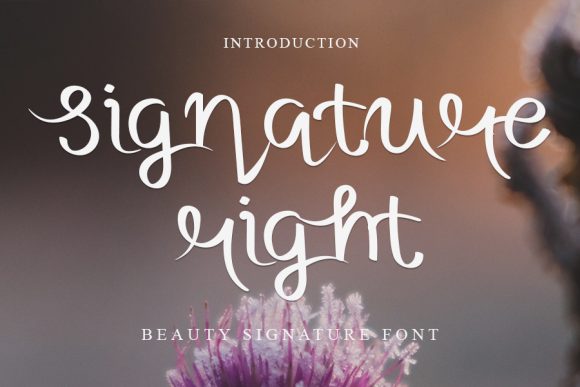 Signature Right: A Light Handwritten Font for Luxury Digital Branding