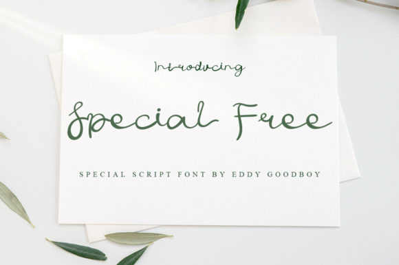 Special Free Handwritten Font for Creative Digital Projects