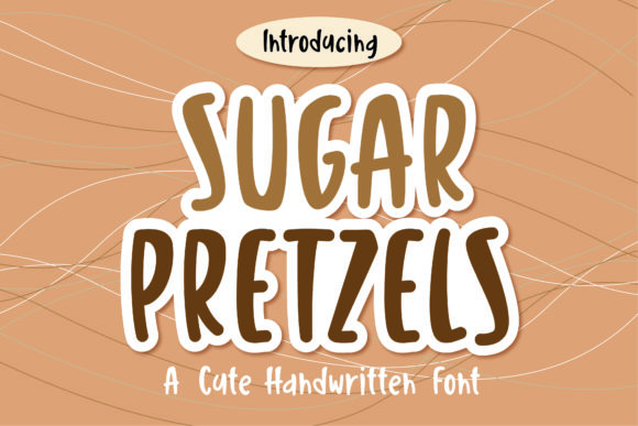 Sugar Pretzels Font for Chalkboard-Style Web Design