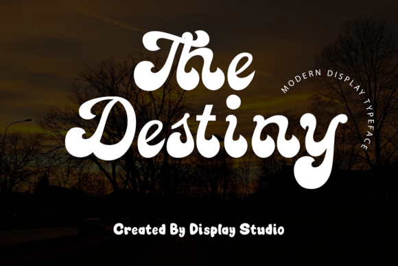 The Destiny: A Bold Handwritten Font for Small Business Branding