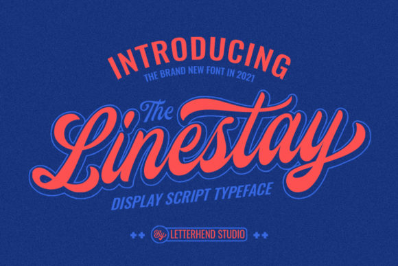 The Linestay: A Bold Script Handwritten Font for Logotype & Headlines
